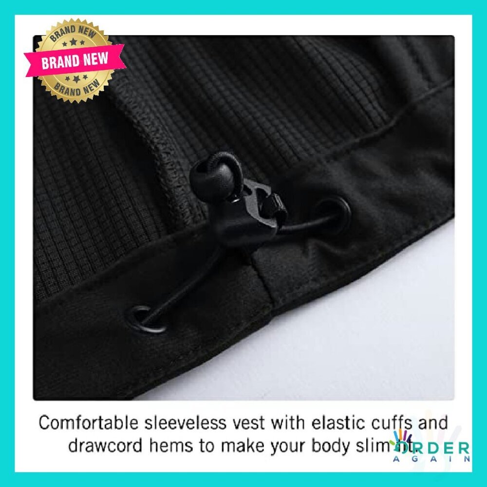 Lightweight Softshell Vest Windproof Sleeveless J… - image 7